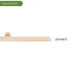 Moulure de cadre photo en bois lisse et étroit de style traditionnel Moldurarte avec finition plâtrée, en pin naturel ou en bois revêtu - Product Image 5