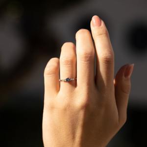 แหวนพลอยอเล็กซานดร้าเงินแท้925เครื่องประดับทำมือแหวนสไตล์โบฮีเมียนเงินสำหรับผู้หญิงของขวัญแต่งงานสำหรับภรรยา - Product Image 2