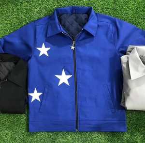 เสื้อแจ็กเก็ตบอมเบอร์แจ็คเก็ตลำลองเสื้อแจ็คเก็ตทีมตัวแทนออกแบบโลโก้ได้ตามต้องการ - Product Image 1