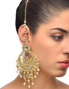 Pendientes de Aro Chapados en Oro Hechos a Mano para un Estilo Minimalista - Joyería de Moda Elegante y Sencilla para Fiestas, Mayoristas - Product Image 1