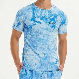 Wholesale Custom New Arrival Shorts Set for <b>Men</b> Summer Collection <b>Men</b> Twin Sets <b>Men's</b> <b>Clothing</b> Tie Dye 2 Piece Outfit Shorts Set - Product Image 3