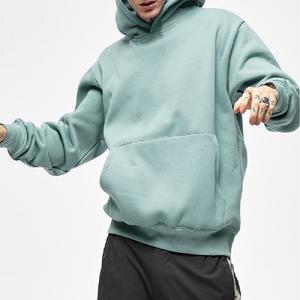 Venta al por mayor de sudaderas con capucha de gran tamaño para hombre de 100% algodón con logotipo personalizado - Product Image 3