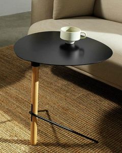Heavy Duty Modern Brass Gold Expensive Side Metal <b>Table</b> With Black Marble Top <b>Decorative</b> <b>Table</b> for Home <b>Decoration</b> Side <b>Tables</b> - Product Image 4