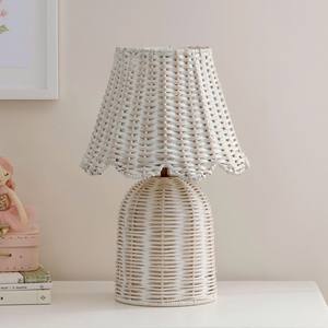 Handmade Natural Wicker Rattan Mushroom Table <b>Lampshade</b> Light <b>Bedroom</b> Living Room Decorative Night Chandeliers & Pendant Lights - Product Image 2