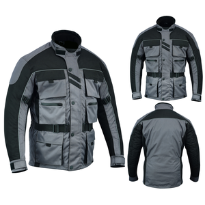 Combinaison de course de moto de conception OEM pour l'extérieur, combinaison coupe-vent pour vélo de sport, combinaison avec votre veste de pantalon imperméable en textile pour moto - Product Image 4