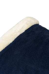 Tapis de cheval d'exposition de luxe Tapis de cheval en polaire avec couverture de cheval à col en fausse fourrure - Product Image 5