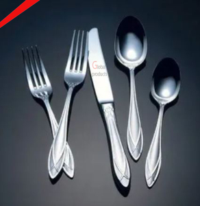 Juego de Cubiertos de Diseño Royal Look con Acabado Plateado para Hoteles y Restaurantes - Product Image 2