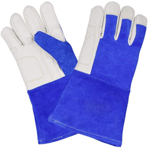 Guantes de soldadura hechos a medida de secado rápido a bajo precio Guantes de trabajo de invierno con cuero dividido de vaca - Product Image 5