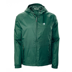 Chaqueta cortavientos impermeable de carcasa blanda personalizada para exteriores, chaqueta ligera de carcasa blanda con capucha para hombre, OEM - Product Image 2