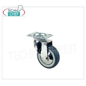 Roulettes pivotantes modernes en acier et fer de 50 mm pour armoires et tables, idéales pour l'extérieur, les hôpitaux, les bureaux et les écoles - Product Image 1