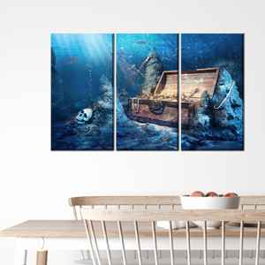 งานศิลปะบนผ้าใบพิมพ์ลายสวยงามสำหรับการตกแต่งบ้านอย่างมีระดับ,3P:ห่อหุ้มอย่างดี - Product Image 1