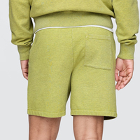 Vente en gros de shorts de gymnastique en coton épais polaire de sport short de sueur respirant en éponge française pour hommes short d'entraînement de course à pied OEM