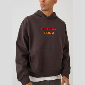 Sudadera con Capucha Personalizada para Hombre, de Invierno, Bordada, Gruesa, con Estampado Personalizado, Hombros Caídos, 100% Algodón, Talla Grande - Product Image 1