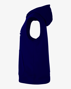 Sweat à capuche sans manches en coton de qualité supérieure avec fermeture éclair Streetwear Sweat-shirt d'entraînement de basket-ball Sweat-shirt de sport personnalisé pour hommes - Product Image 5