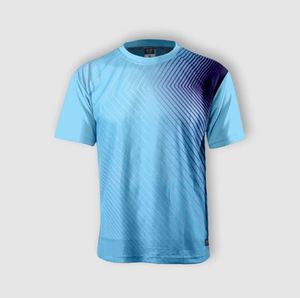 Jersey deportivo de manga corta para hombre, Jersey de cuello redondo de alta calidad con diseño de logotipo personalizado, precio al por mayor - Product Image 4