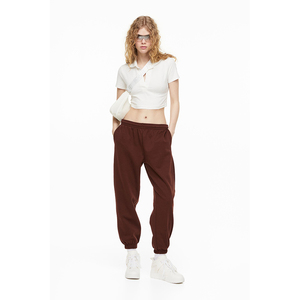 Novedades Pantalones de chándal para mujer Cintura alta Súper suave Cintura elástica Mujeres Joggers Encaje Cordón de secado rápido para el verano - Product Image 1