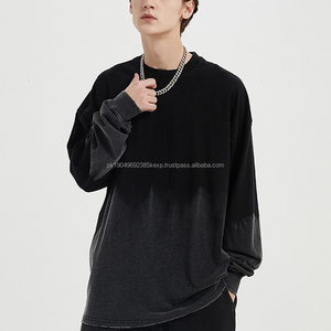 New Product <b>Slim</b> Gradient Casual 100%cotton Women's Hoodies & Sweatshirts for <b>Mens</b> - Product Image 4