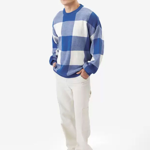 Sudaderas de Forro Polar de Algodón para Invierno, Tendencia Principal, Venta al Por Mayor, Precio de Mayoreo, Tinte Liso, Corte Regular, Cuello Redondo, Transpirables para Hombre - Product Image 4