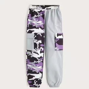 Pantalones de chándal de algodón de alta calidad unisex, diseño personalizado, estampado por sublimación, ropa de calle de invierno, bolsillo de punto informal, forro polar plano - Product Image 1