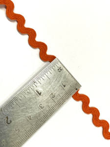 Venta al por mayor 100% poliéster ancho doble cara sólido Ric Rac Ajuste de encaje para prendas de vestir ofertas artesanales en venta al por mayor - Product Image 2