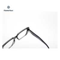 Montures de lunettes carrées grandes en acétate, monture optique pleine, lunettes optiques vintage, montures de lunettes carrées