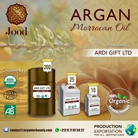 Huile d'Argan Biologique 100% Pure et Naturelle de Haute Qualité, Certifiée USDA, pour Soins du Visage et du Corps, Origine Maroc, Prix de Gros