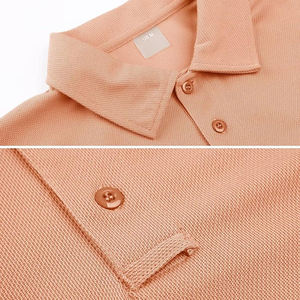 เสื้อโปโลลำลองผ้าโพลีเอสเตอร์สำหรับผู้ชายแบบเรียบง่ายปักโลโก้ได้ตามต้องการ - Product Image 3