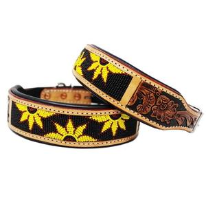 Collar de perro de lujo popular con logotipo personalizado, Collar de perro con hebilla de Metal de cuero PU duradero - Product Image 6