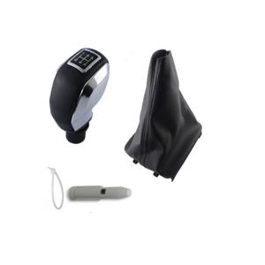 Pommeau de levier de vitesse pour Peugeot 206 Sport avec finition brillante, y compris le soufflet, fabriqué en TR - Product Image 1