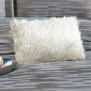 Ensemble de couvre-lit Guzide ALINA 4 pièces, 100% chenille rayée, moderne, lavable, taille King, pour usage domestique, fabriqué en Turquie - Product Image 4