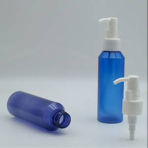 Customized Logo PET Cosmetics Packaging 120ml Plastic Cylinder <b>Makeup</b> <b>Remover</b> <b>Oil</b> Pump Bottles for Facial Cleanser ODM support - Product Image 3