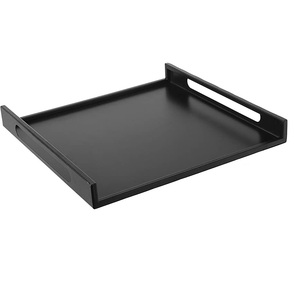 Plateaux de service alimentaire en métal à thème moderne, plusieurs finitions d'usine, prix de gros, plateaux en métal pour hôtel, Designs populaires - Product Image 4