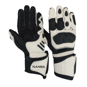 Leather Motorbike Custom Waterproof Riding Gloves Full <b>Finger</b> Motocross <b>Bike</b> Hand Protection Unisex - Product Image 6