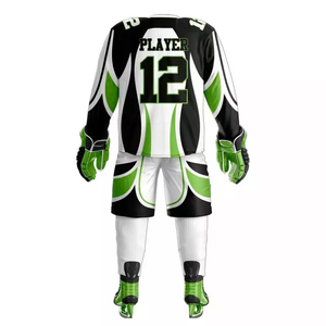 Uniforme de hockey sobre hielo Precio de fábrica Majestic Jersey Uniforme de hockey sobre hielo personalizado Jersey de hockey de poliéster puro - Product Image 6