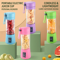 Persoonlijke USB-sapcentrifuge beker, draagbare sapcentrifuge blender, huishoudelijke fruitmixer, oplaadbare fruitmixer voor onderweg