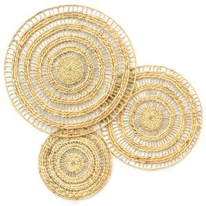 Tissé à la main traditionnel Moonj herbe tenture murale pour la maison chambre bureau restaurant de l'inde au prix de gros - Product Image 4