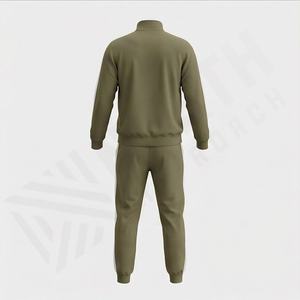 Conjunto Deportivo Elegante de Tela para Hombre, Ropa Deportiva para Entrenamiento, Conjunto de Dos Piezas con Sudadera con Capucha y Pantalones, Color Personalizado - Product Image 2