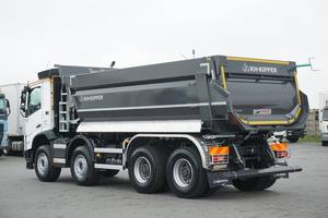 Camion benne basculante VOL-VO FMX 460 8X4 neuf/occasion avec moteur diesel robuste EMK 20*m Mulden Kipper, caméra de recul, capacité 30-40T - Product Image 6