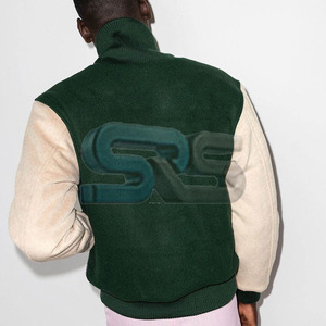 Logo personnalisé hommes veste d'hiver Letterman Style chaud respirant surdimensionné Streetwear meilleure qualité vêtements de mode - Product Image 5