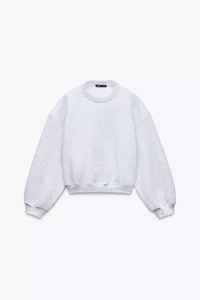 เสื้อสเวตเตอร์ผ้ากำมะหยี่แบบปรับแต่งได้สำหรับผู้หญิงเสื้อสเวตเชิ้ตแขนยาวทรงครอปไซส์พิเศษพิมพ์ลายสกรีนแบบพิเศษ - Product Image 2