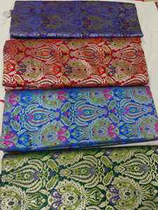 Tissu damassé multicolores de créateur - Product Image 3