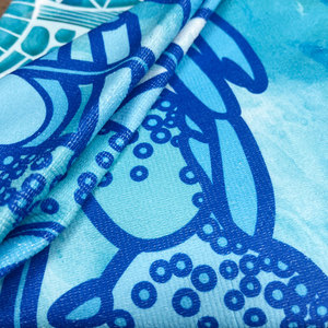 Luxury Oversized <b>Microfiber</b> <b>Beach</b> <b>Towel</b> for Girls and Kids Custom Logo and Sports Pattern Sand-Free with Natural Waistline - Product Image 6