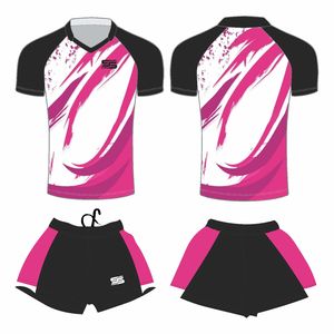 เครื่องแบบรักบี้แบบทีมชุดเครื่องแบบรักบี้ขนาดใหญ่วัสดุที่ดีที่สุด - Product Image 2