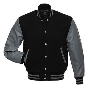 Top Tendance Vente en Gros Personnalisé Hommes Cool Style Polaire Pour Hommes Varsity Baseball Veste Collège CollegeBaseballjacket pour hommes - Product Image 5