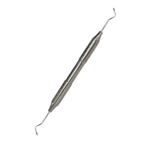 Spatule en acier inoxydable de qualité supérieure 204S, instrument d'hygiène dentaire à double extrémité pour l'élimination de la plaque et du tartre, fabriqué au Pakistan - Product Image 5