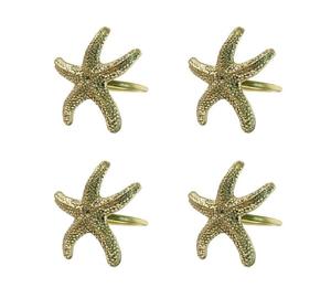 Decoración de Mesa y Accesorios, Servilletero de Aluminio con Forma de Flor para Fiestas, Anillo para Servilletas de Metal - Product Image 2