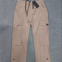 Pantalon de travail promotionnel pour homme grande taille, style vintage, coupe-vent et respirant, 100% polyester élasthanne, vente en gros