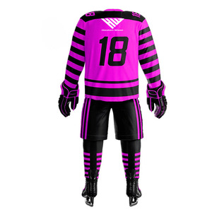 Adult Plus Size Ice Hockey Uniform For Sportswear Set With Sublimation Oem Comfortable Fit Ice Hockey Uniform - Product Image 3