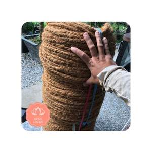 Corde en fibre de coco flexible, fabriquée à partir de fibres naturelles - Product Image 1