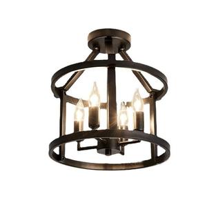 Lanterne à bougie en métal durable faite à la main finition naturelle décor de ferme rustique pour les mariages de noël fêtes de vacances patio jardin - Product Image 4